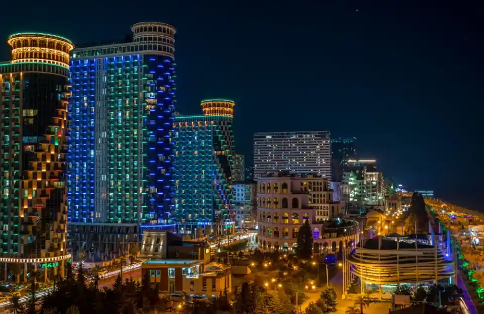 ORBI Sea Towers — apartments under construction